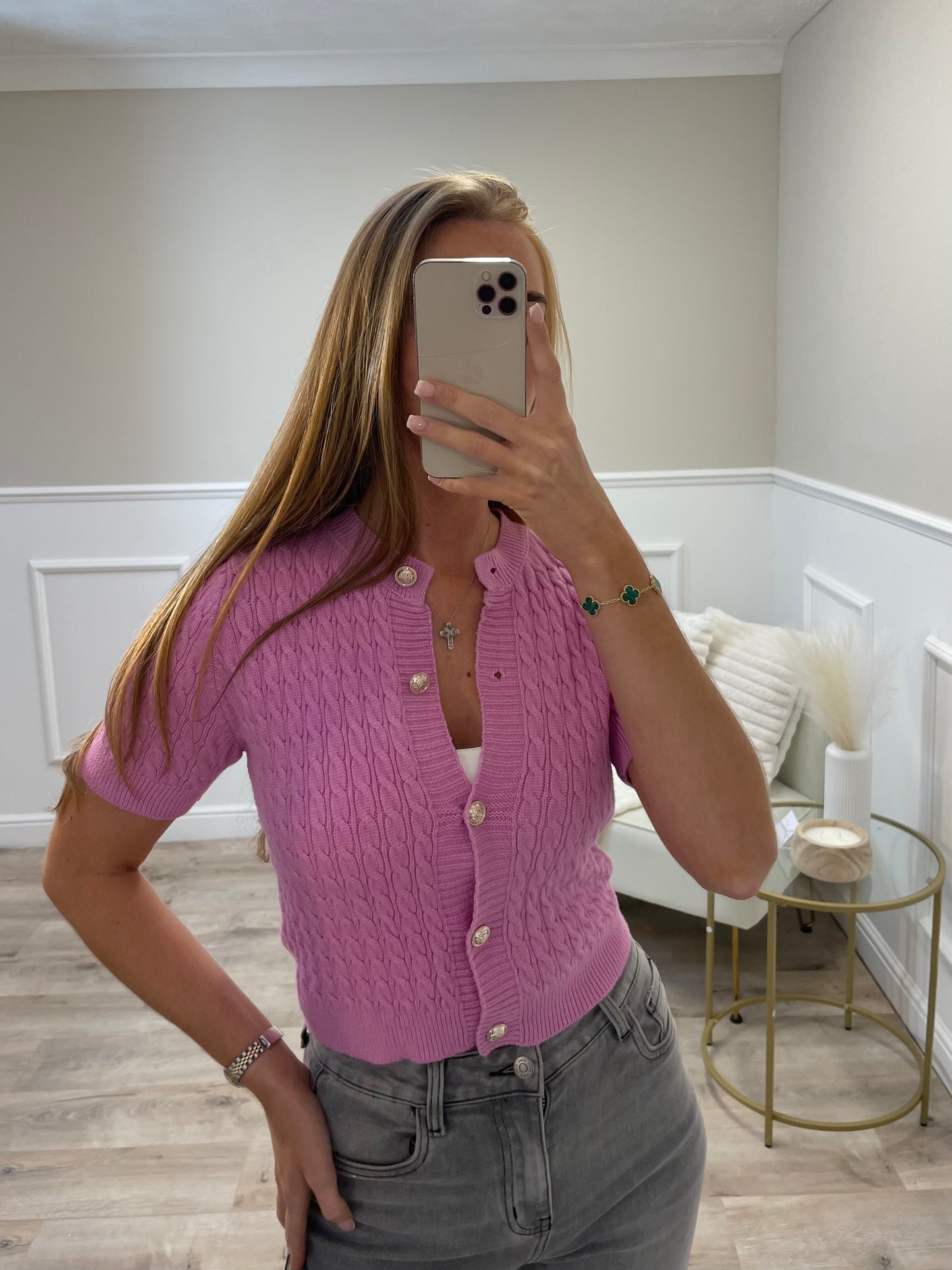 Short Sleeve Celina Cardigan