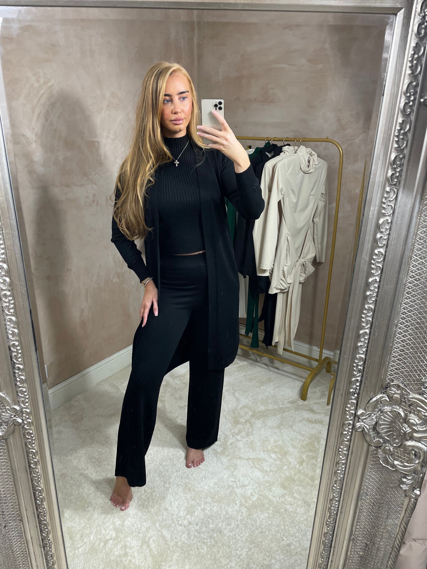 Cardigan Trouser Set