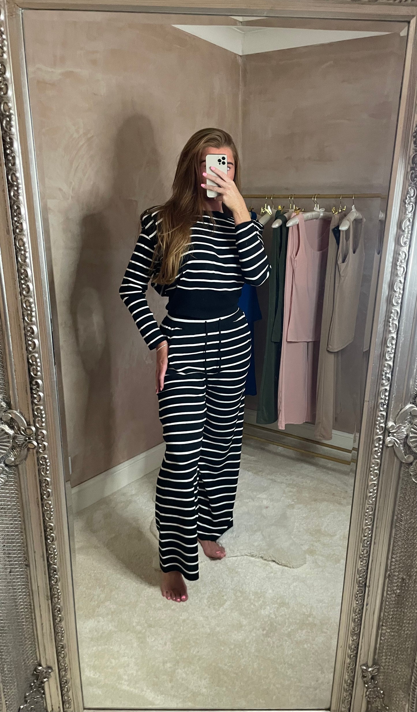 Stripe Co Ord Lounge Set