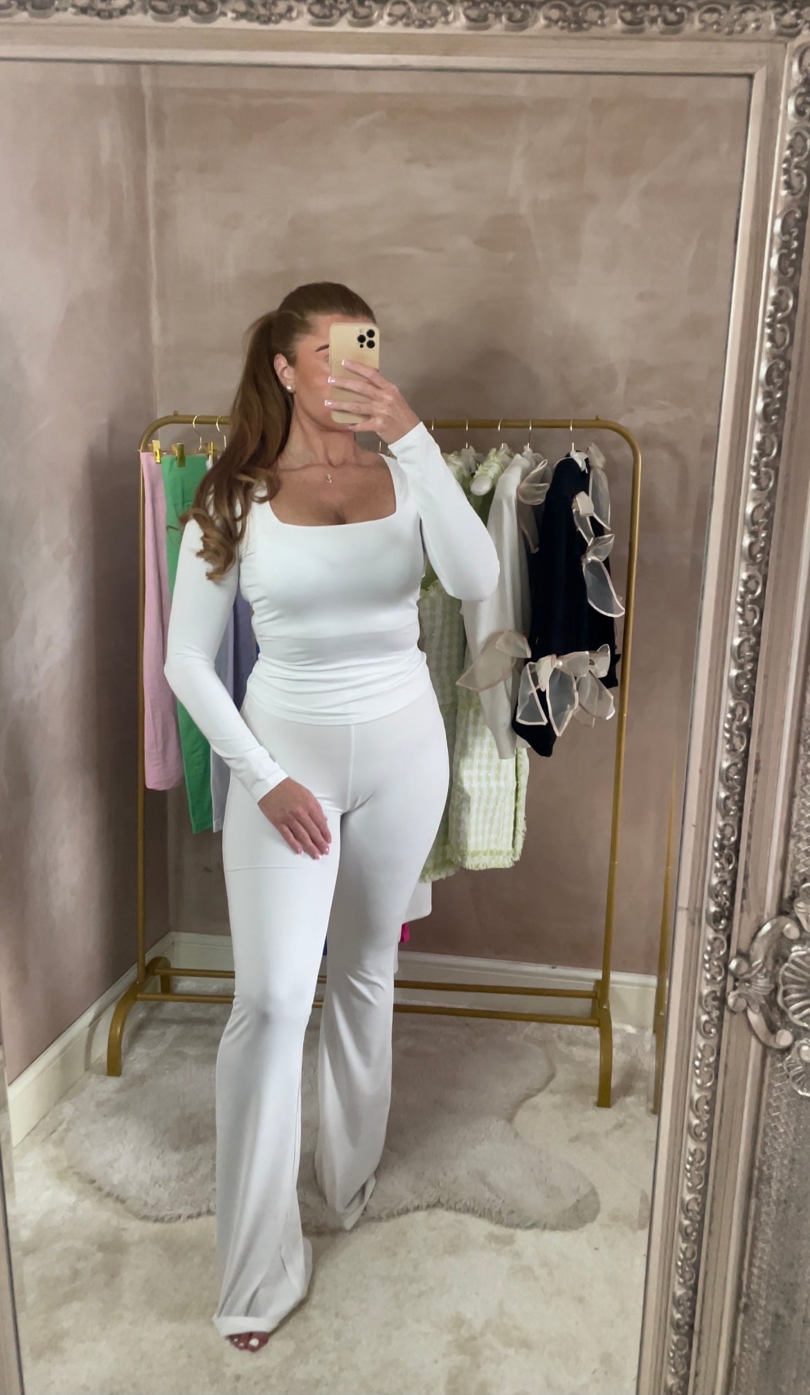 Square Neck Lounge Set
