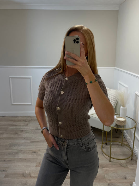 Short Sleeve Celina Cardigan