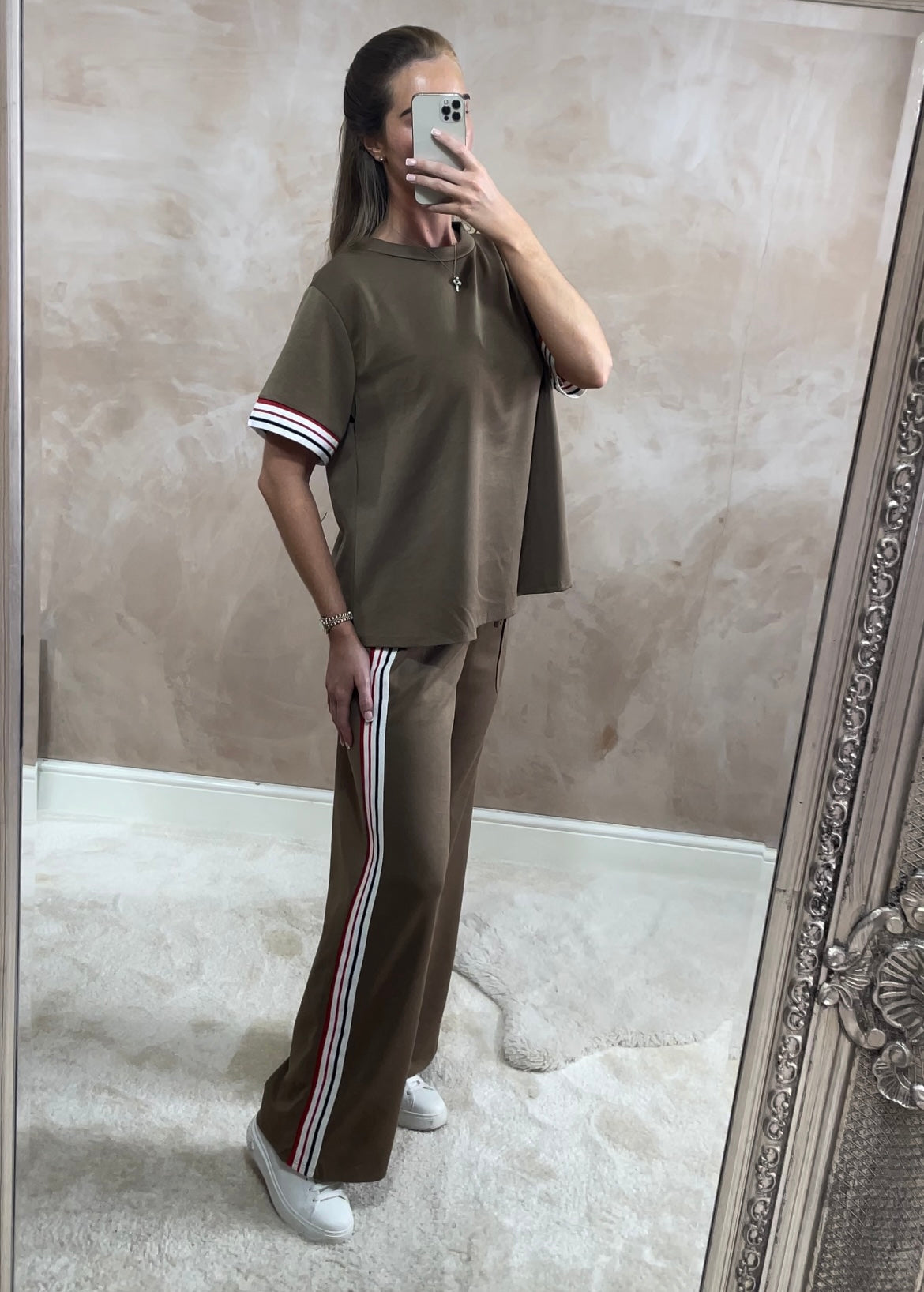 Striped Lounge Set