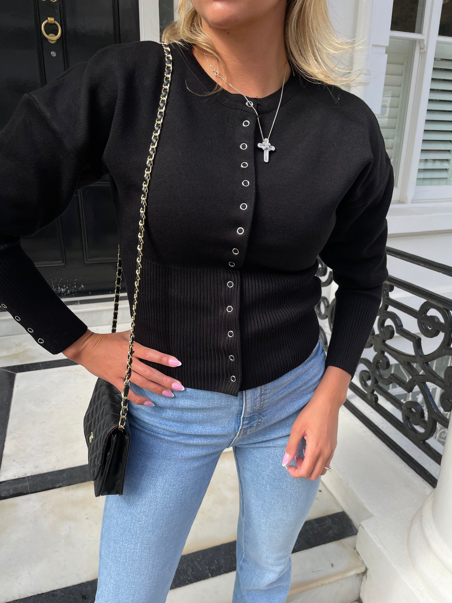 Long Sleeve Button Top