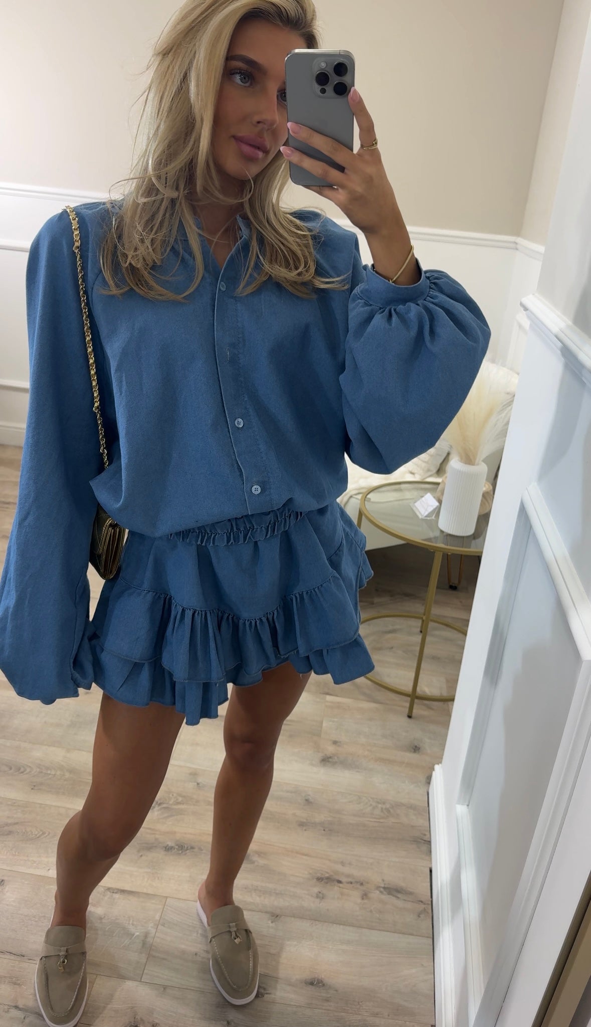 Denim Two Piece Co Od