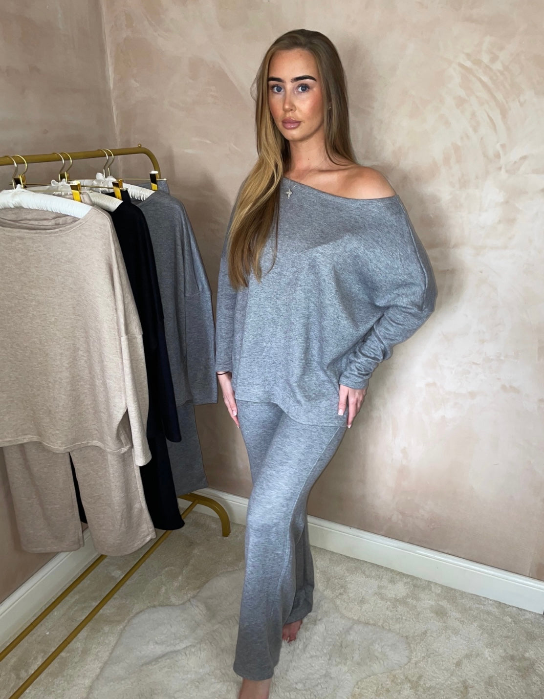 Soft Knit Lounge Set