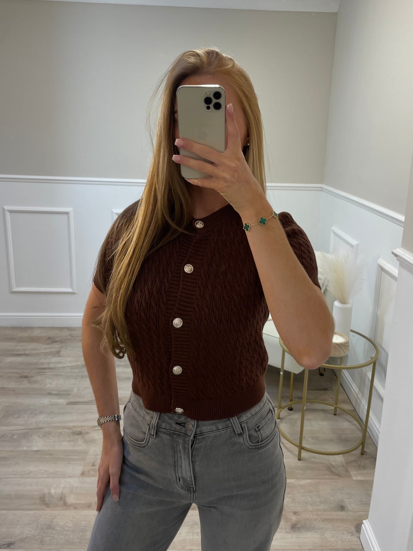 Short Sleeve Celina Cardigan