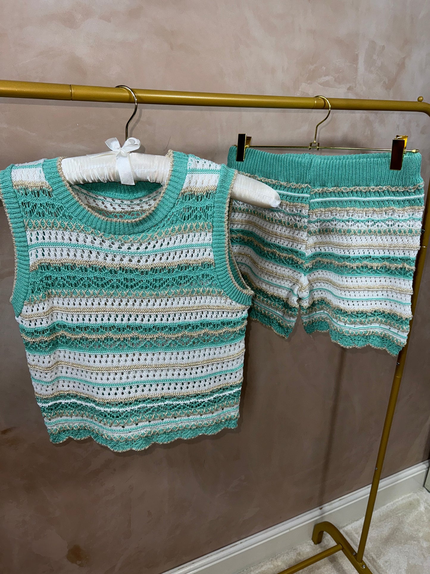 Crochet Short Co ord