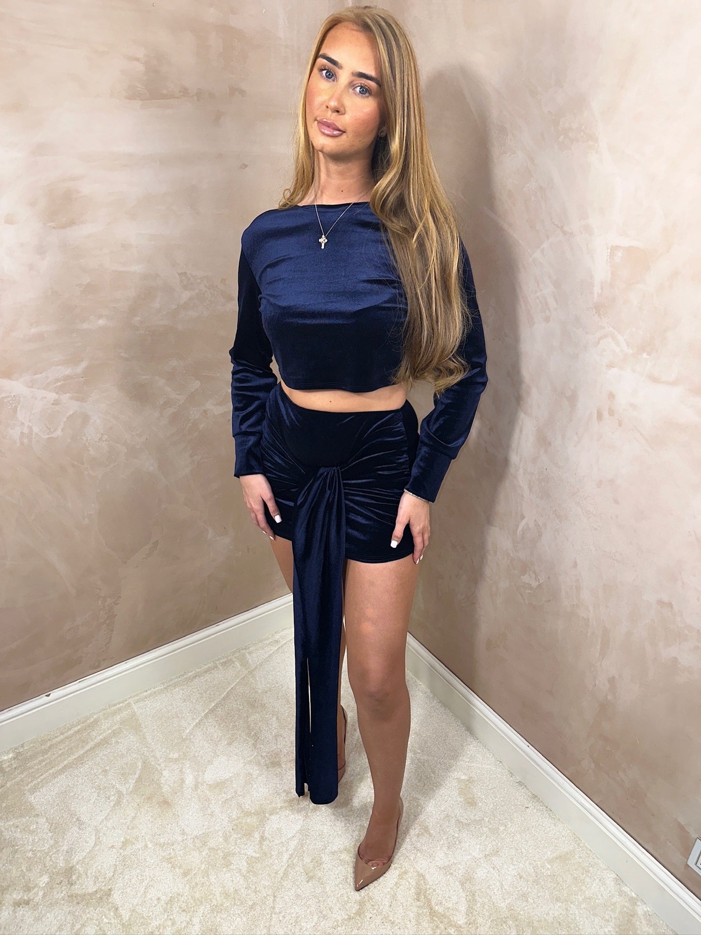 Velour Drape Co ord