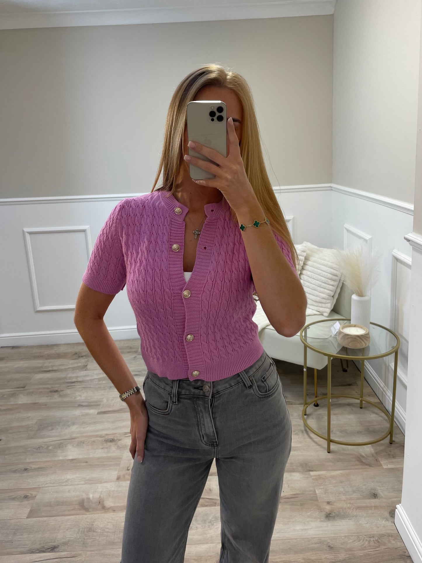 Short Sleeve Celina Cardigan