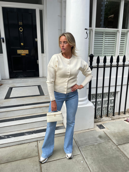 Long Sleeve Button Top