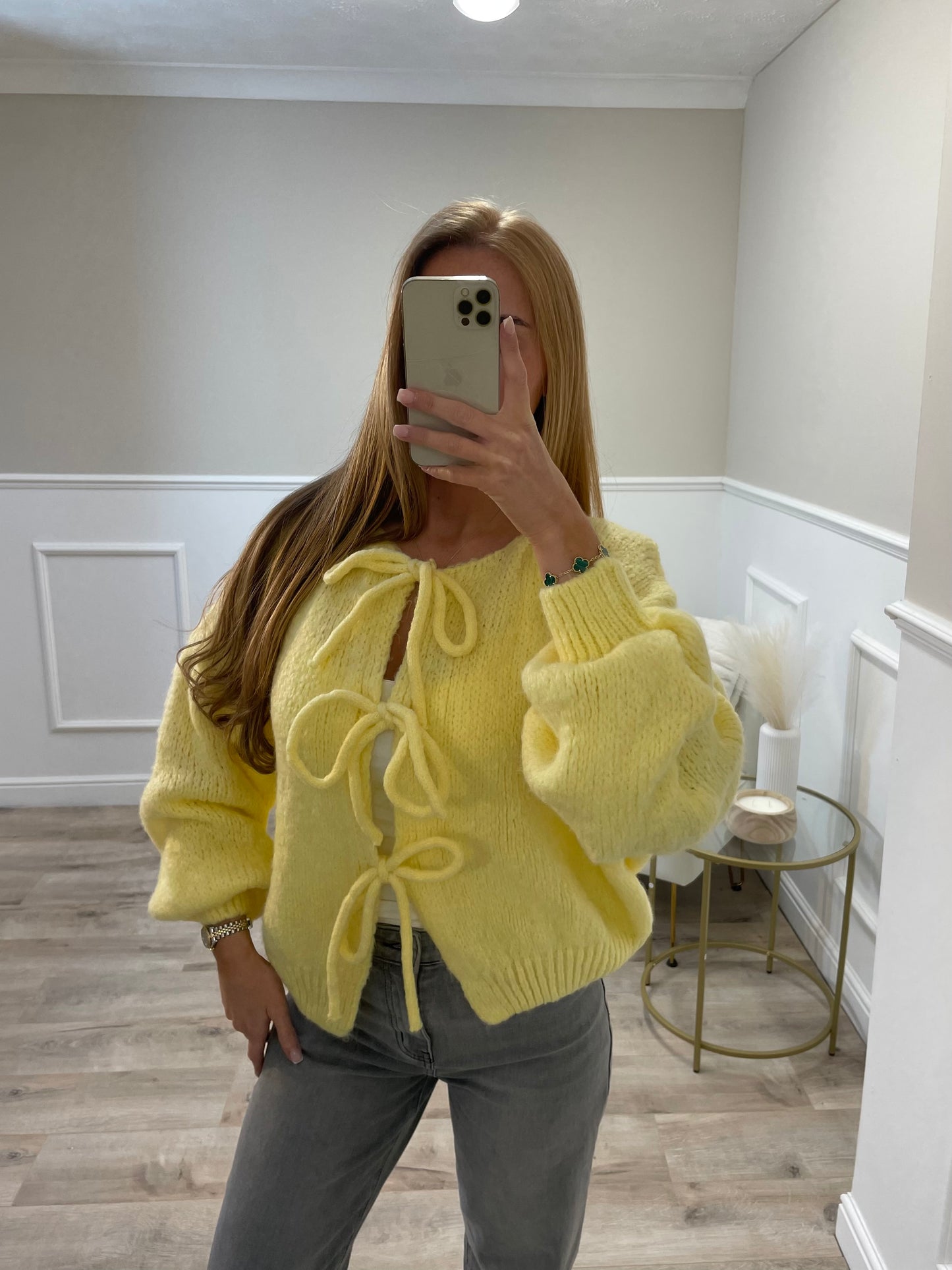 Tie Knit Cardigan