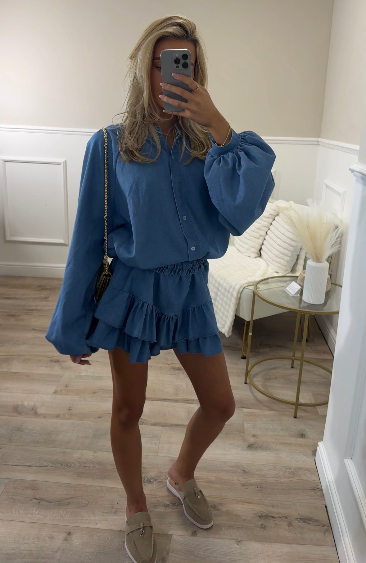 Denim Two Piece Co Od