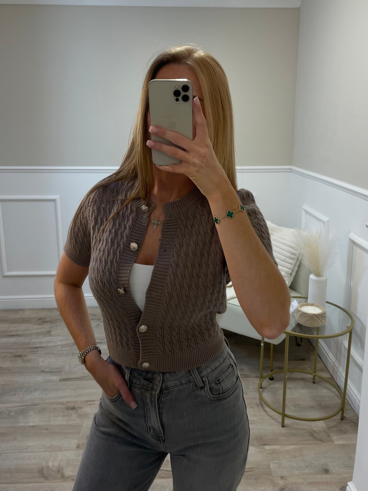 Short Sleeve Celina Cardigan