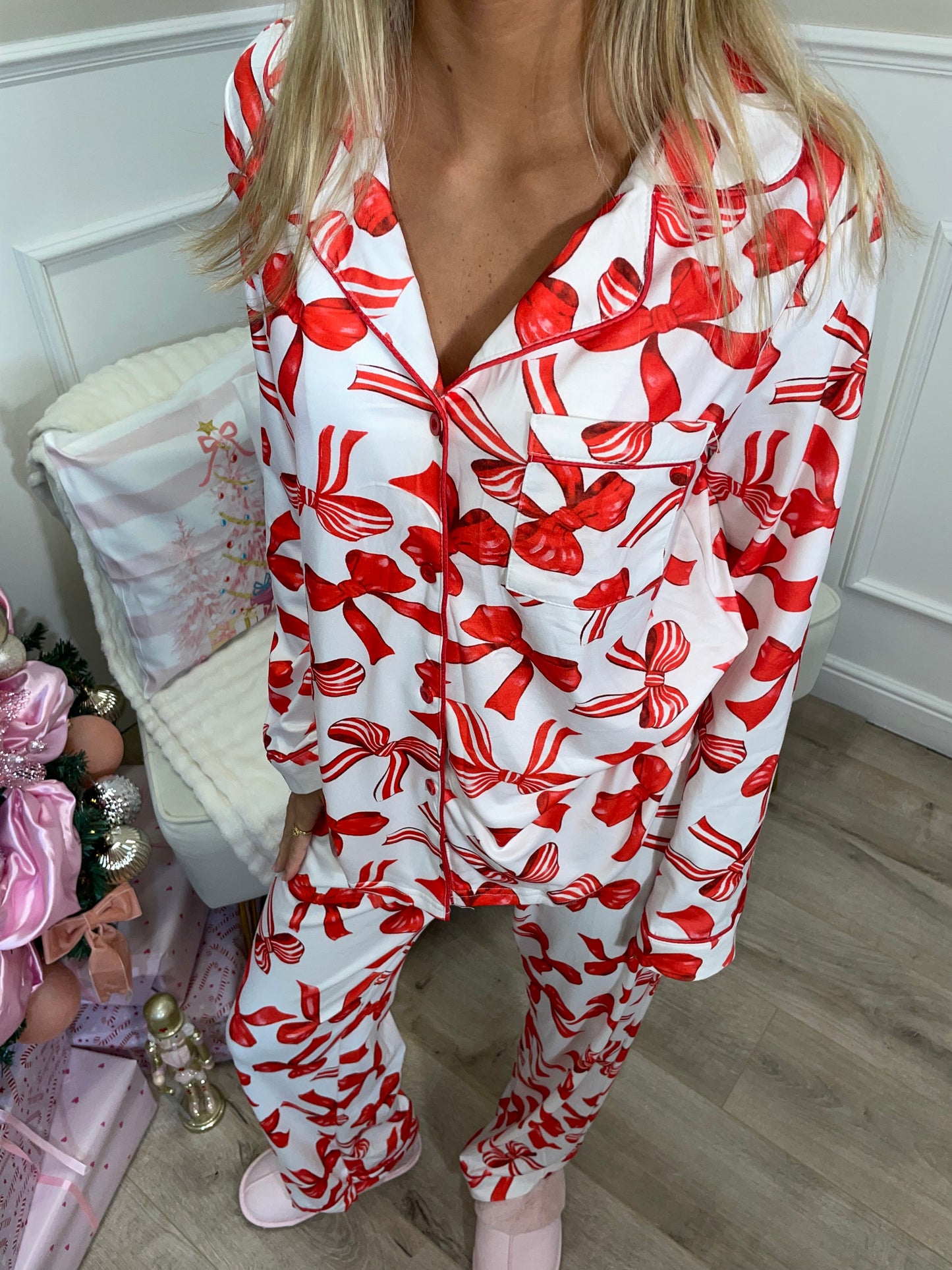 Bow Pyjama Set