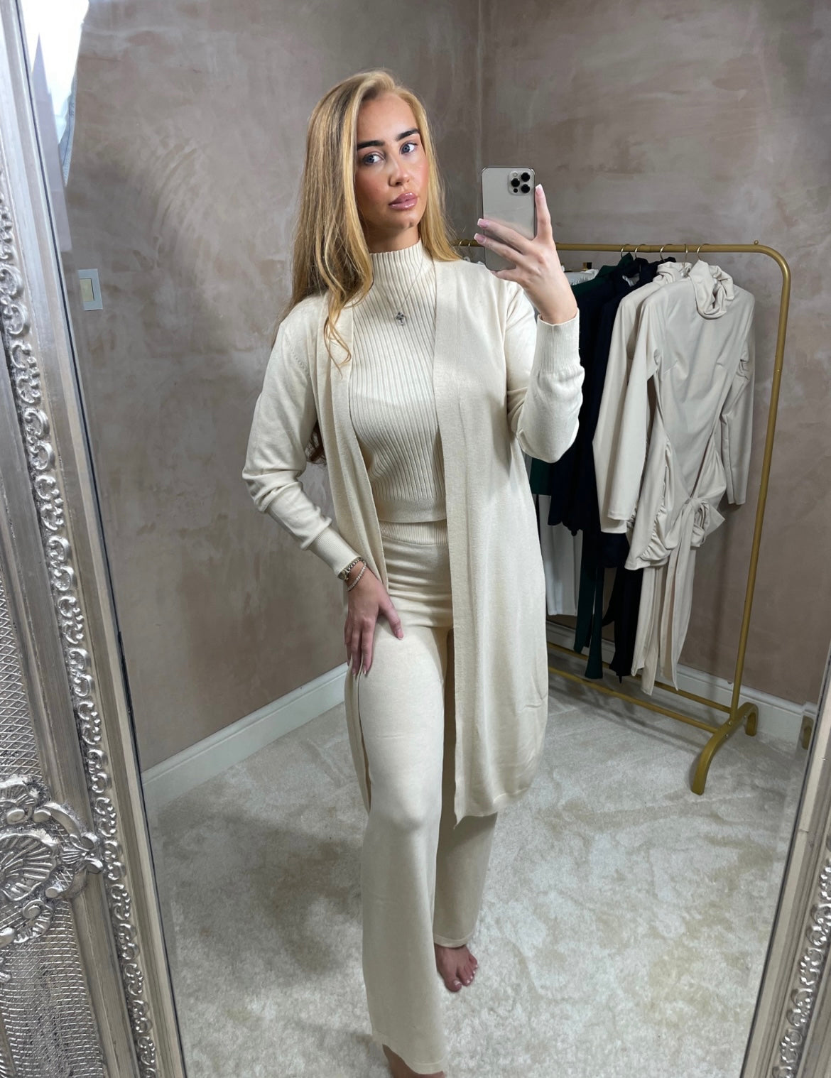 Cardigan Trouser Set