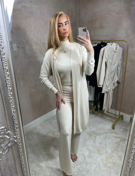 Cardigan Trouser Set