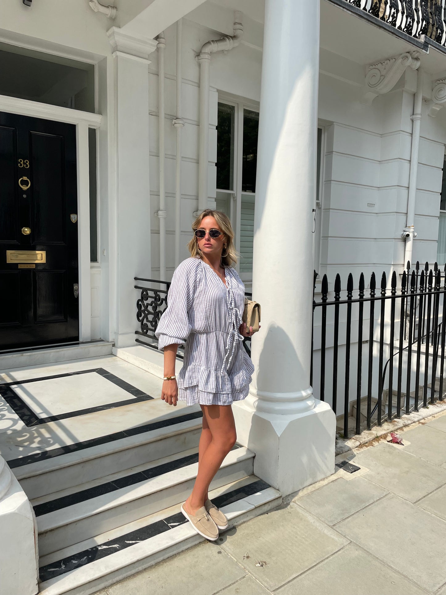 Striped Playsuit