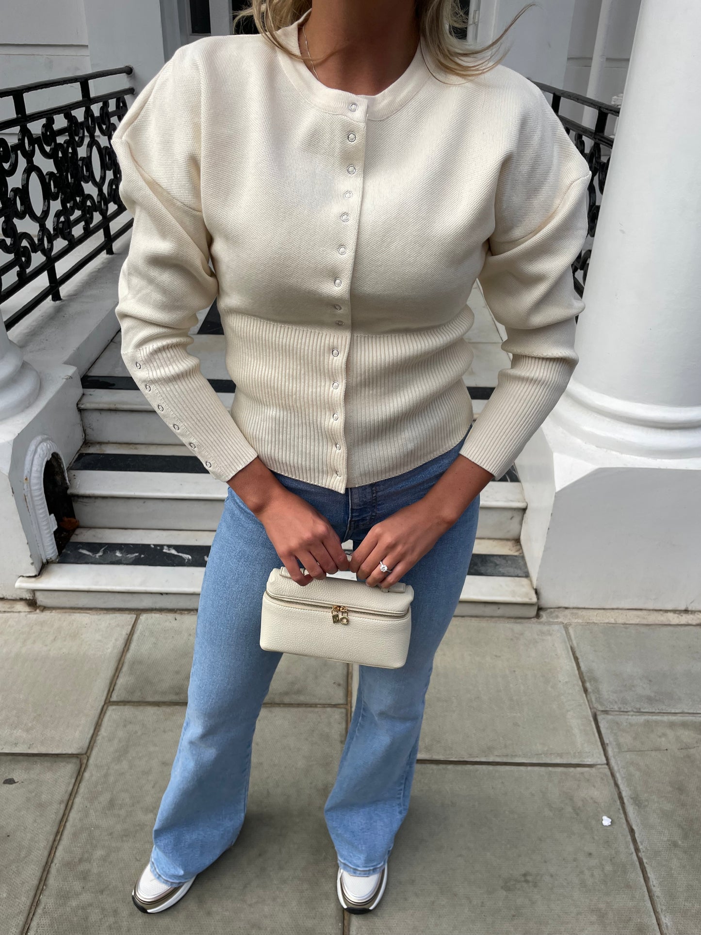 Long Sleeve Button Top