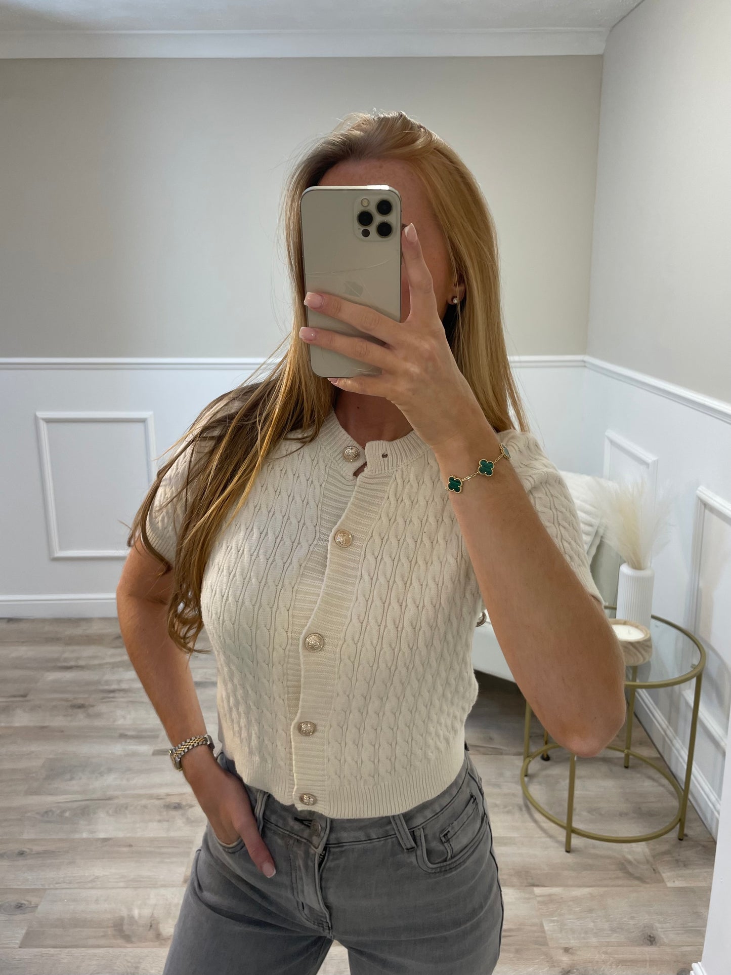 Short Sleeve Celina Cardigan